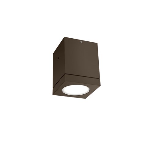Wever & Ducré+TUBE CARRÉ 1.0 PAR16 max. 5W GU10, IP65, välisvalgusti, pronks